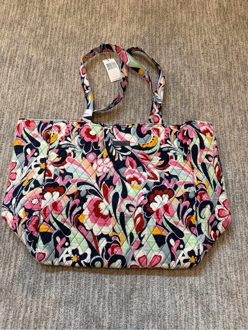 NWT Vera Bradley mod paisley grand tote 2.0 - Picture 4 of 5
